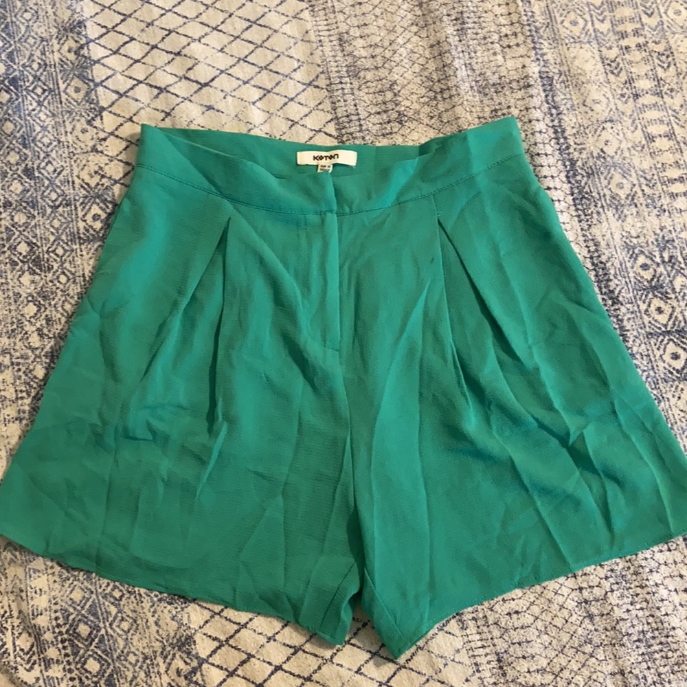 Green shorts